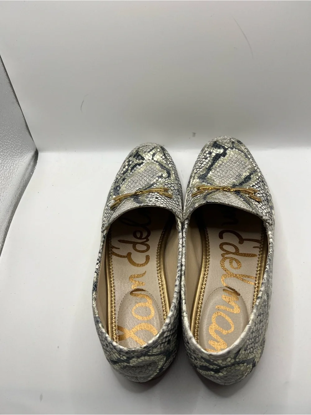 Sam Edelman Loraine Stone Almond Toe Slip On Mocasines